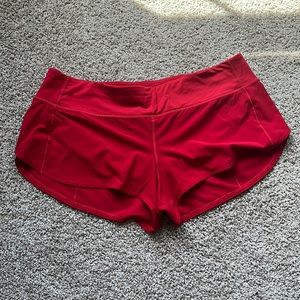 Lululemon speed up shorts